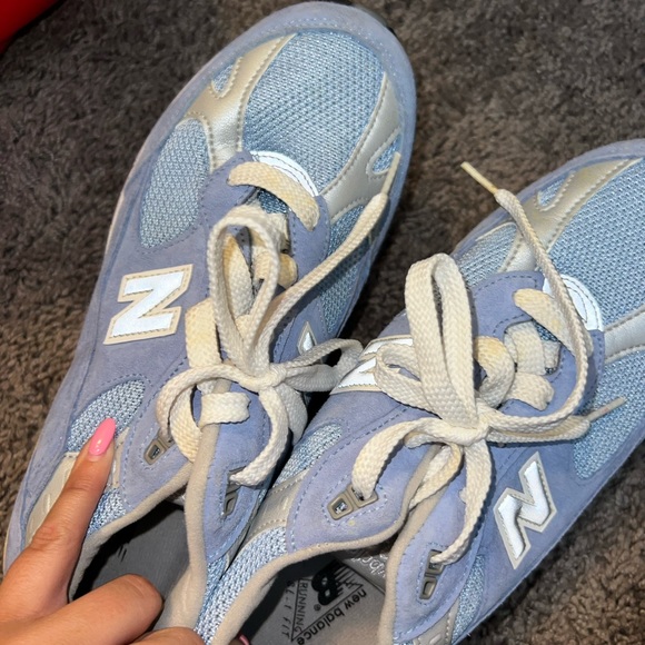 Blue USA new balance sneakers size 8/8.5 - Picture 2 of 6